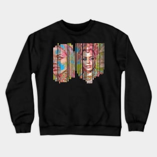 Join Mehh & Neva Defy Me! (The lines are transparent) Crewneck Sweatshirt